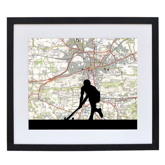 Hockey with Personalised Map