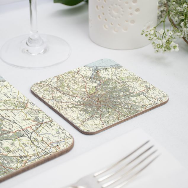 Bristol Map Coaster