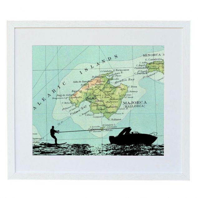 Water Skiing with Personalised Map