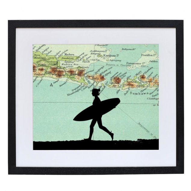 Surfing with Personalised Map