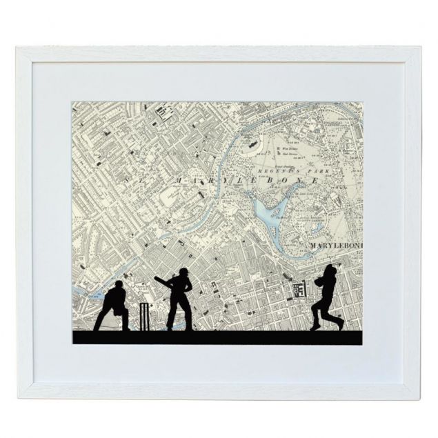 Cricket with Personalised Map